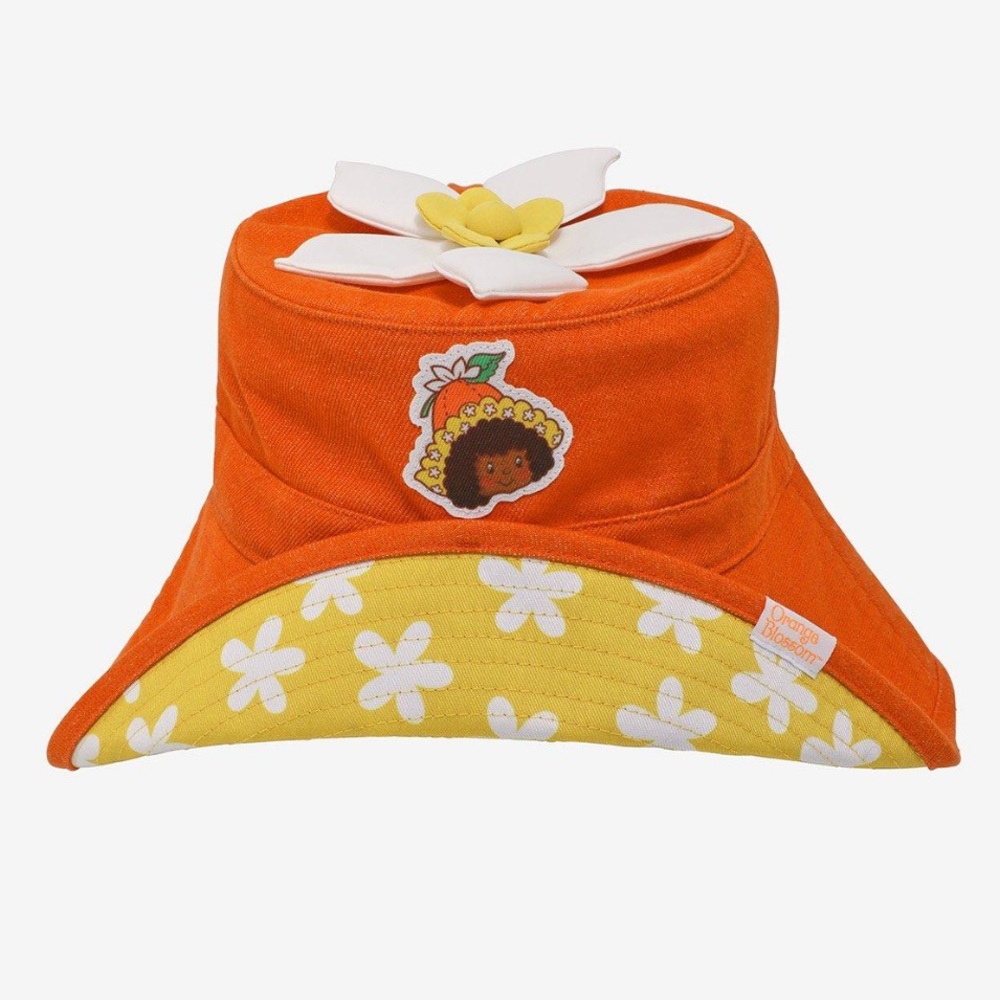 🆕 Adult Strawberry Shortcake Orange Blossom Bucket Hat Bioworld